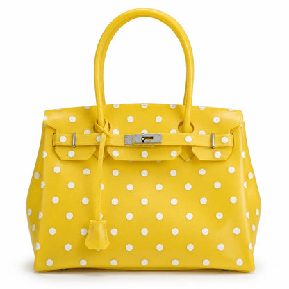 Butter Yellow Polka Dots