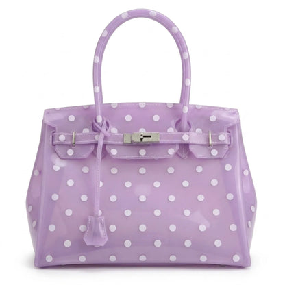 Violet Polka Dots