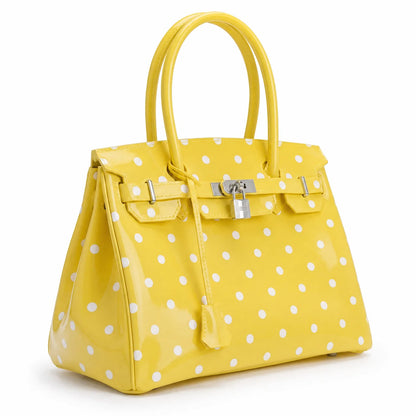 Butter Yellow Polka Dots