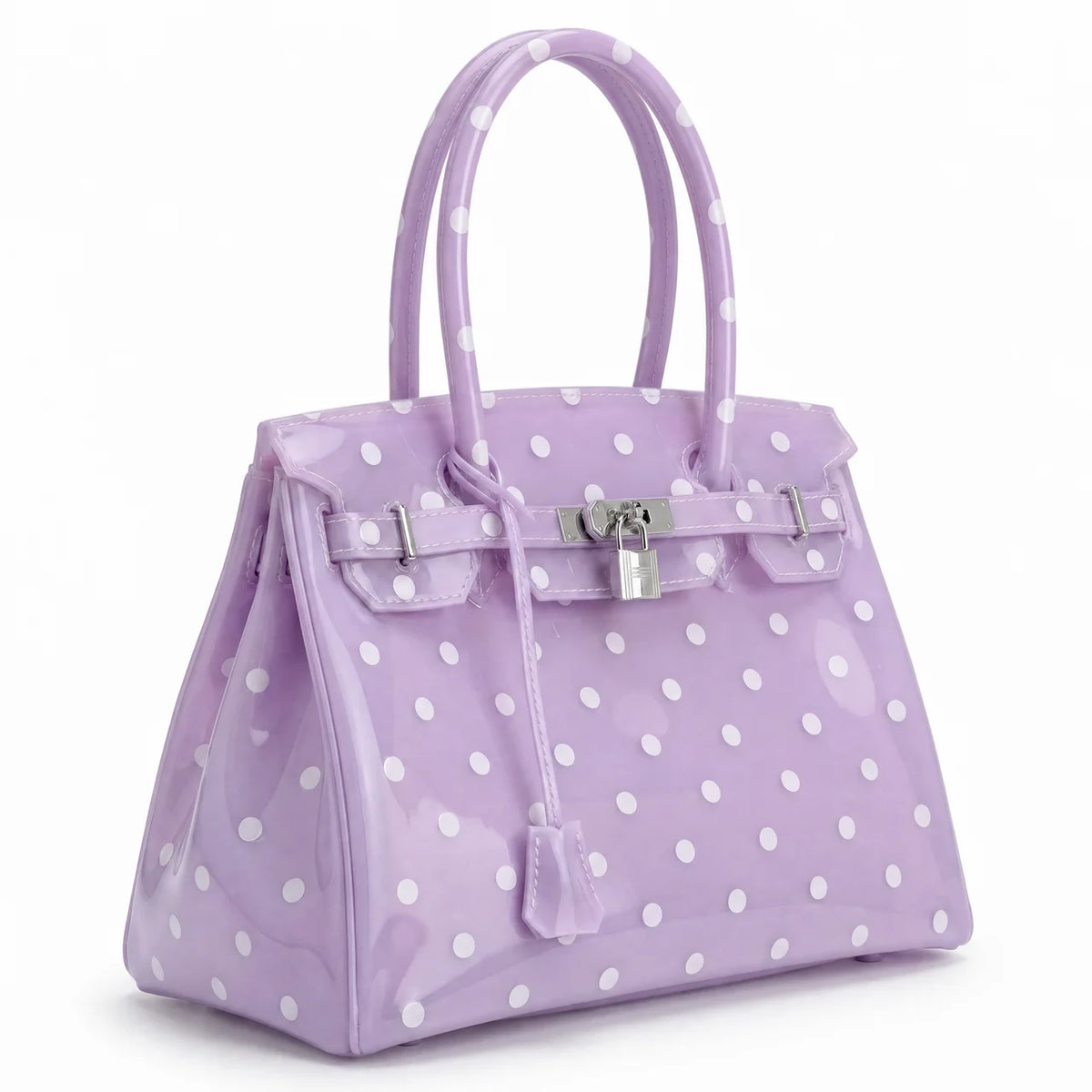 Violet Polka Dots