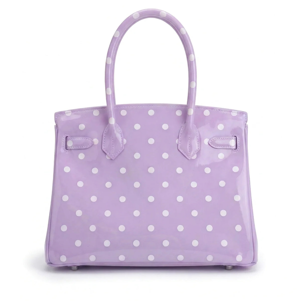 Violet Polka Dots