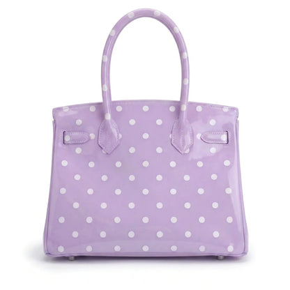 Violet Polka Dots